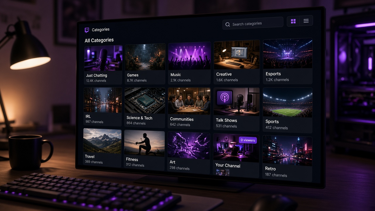 Почему никто не смотрит стрим: рейтинг в категории Twitch и что делать