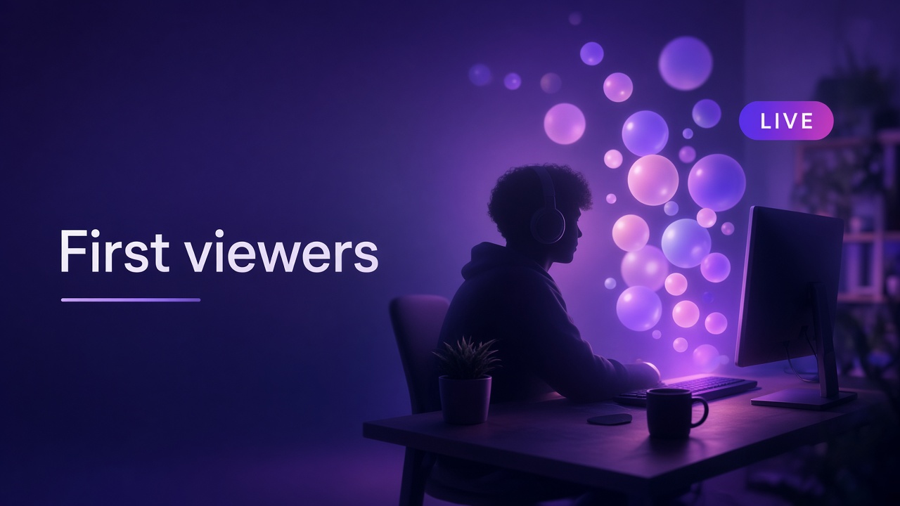 How to Get Your First Twitch Viewers from Scratch: A 2026 Step-by-Step Guide